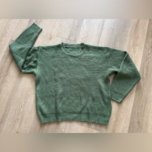 Green Knit Sweater